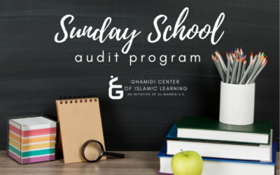 Sunday School Audit Program