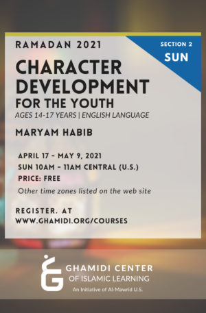 Character Development for the Youth - Section 2