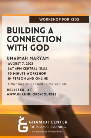 Workshop: Building A Connection With God