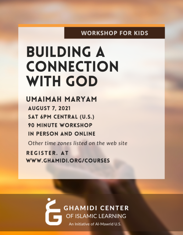 Workshop: Building A Connection With God