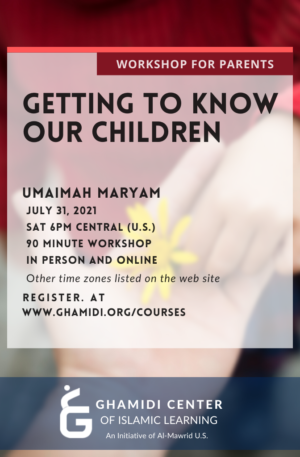 Workshop: Getting to Know Our Children