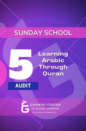 Sunday School Level 5 Audit
