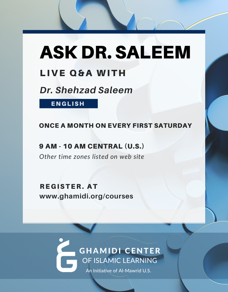 Ask Dr. Saleem