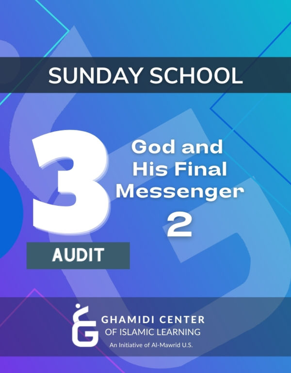 Sunday School Level 3 Audit