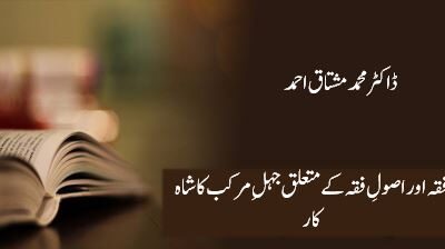فقہ اور اصولِ فقہ کے متعلق جہلِ مرکب کا شاہ کار