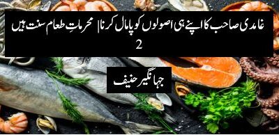 2 غامدی صاحب کا اپنے ہی اصولوں کو پامال کرنا | محرماتِ طعام سنت ہیں